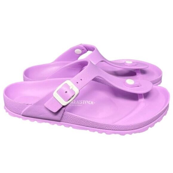 BIRKENSTOCK Gizeh Essentials Eva Lavender Fog Thong Sandal  -  38 = 8 - Picture 2 of 5